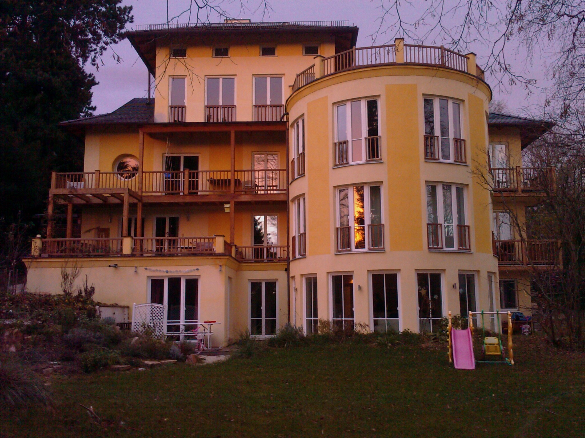090501 südansicht im abendlicht