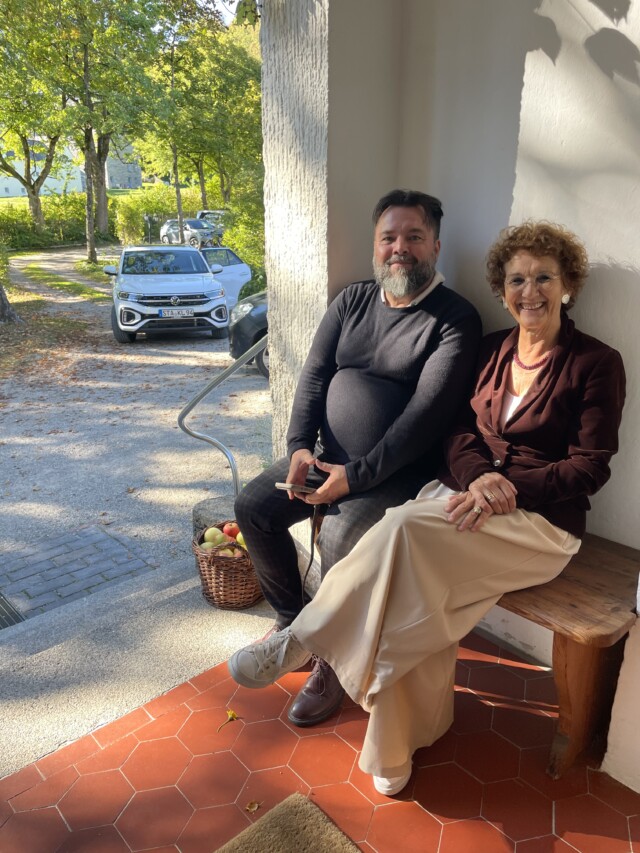 Elisabeth Carr mit Ludwig Kastl