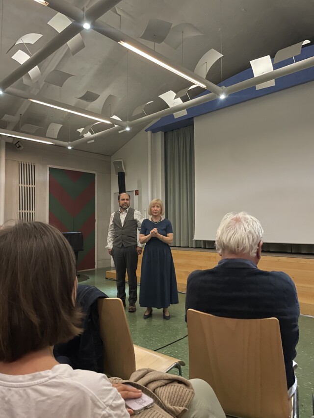 Künstlerpaar Maria Lamp und Paul de Brito